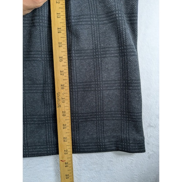 NWT Banana Republic Womens XL Sleeveless Top Gray Plaid Career Casual Tank - Picture 6 of 8